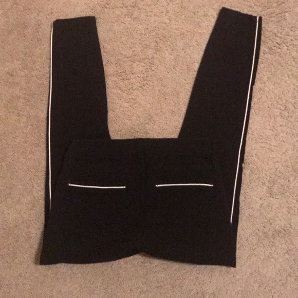 Harper black tuxedo stripe skinny jeans - Picture 4 of 4